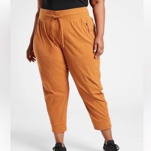 NWT Plus size ATHLETA Trekkie North Jogger athletic workout pants athleisure